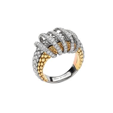 Ringe, Weißgold, FOPE Solo Flex'it Ring