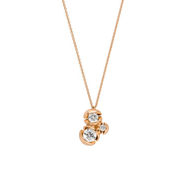         Roségold, Halsschmuck, Schaffrath CALLA Collier