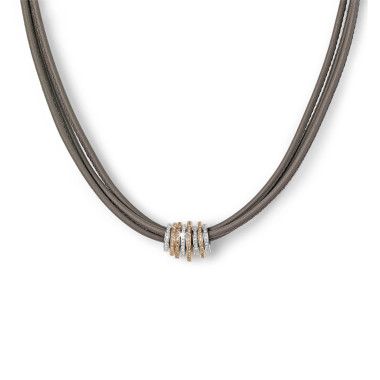         Roségold &amp; Weißgold, Halsschmuck, Noor Exclusive Collier