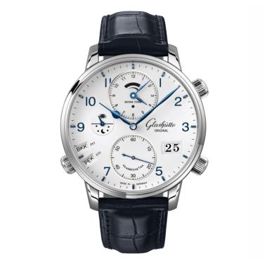 Herrenuhr, Automatik, Glashütte Original Senator Cosmopolite
