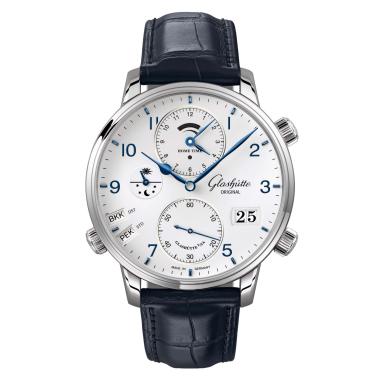 Herrenuhr, Automatik, Glashütte Original Senator Cosmopolite