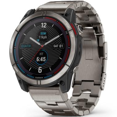 Herrenuhr, Quarzwerk, Garmin quatix® 7X – Solar Edition