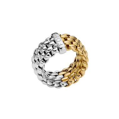         Gelbgold &amp; Weißgold, Ringe, FOPE Essentials Flex'it Ring