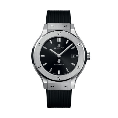 Automatik, Damen- und Herrenuhr, Hublot Classic Fusion Titanium