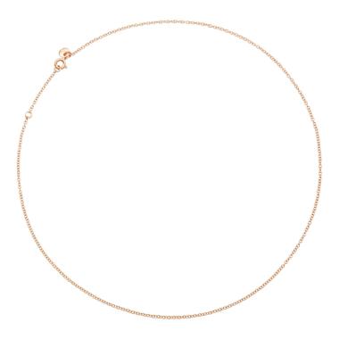 Halsschmuck, Roségold, DoDo Halskette Essentials aus 9-Karätigem Roségold