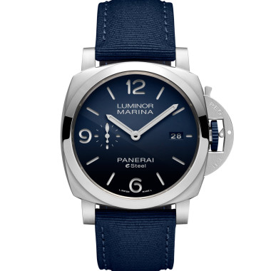         Herrenuhr, Automatik, Panerai Luminor Marina ESteel™ Blu Profondo