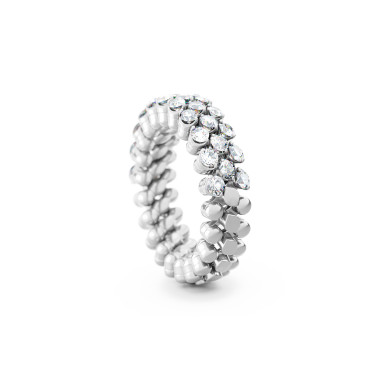        Weißgold, Ringe, Serafino Consoli Brevetto Multi-Size Ring