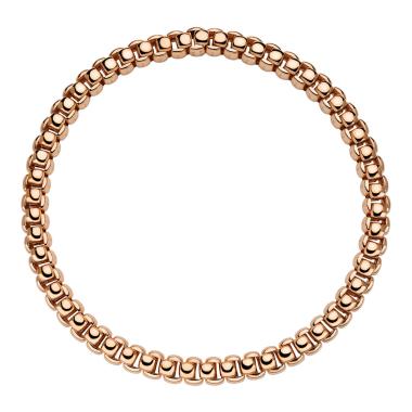 Halsschmuck, Roségold, FOPE Luna Flex'it Halskette
