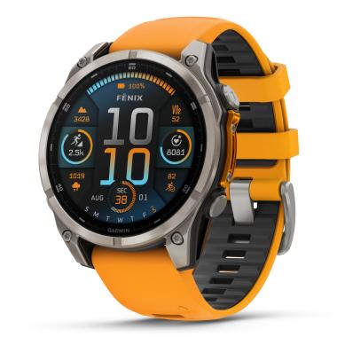 Herrenuhr, Quarzwerk, Garmin fēnix® 8 – 47 mm, AMOLED