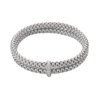         Weißgold, Armschmuck, FOPE Solo Flex'it Armband