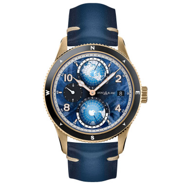 Herrenuhr, Automatik, Montblanc 1858 Geosphere 0 Oxygen Limited Edition