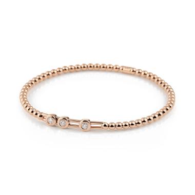 Armschmuck, Roségold, Al Coro Stretchy Armband