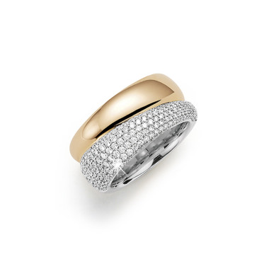         Roségold &amp; Weißgold, Ringe, Noor Exclusive Ring