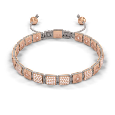 Armschmuck, Roségold, Shamballa Jewels Lock Armband