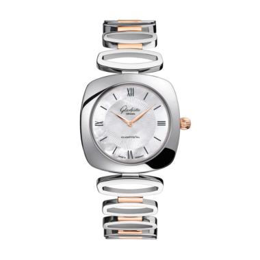 Damenuhr, Quarzwerk, Glashütte Original Pavonina