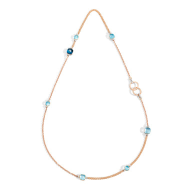         Roségold, Halsschmuck, Pomellato Nudo Halskette
