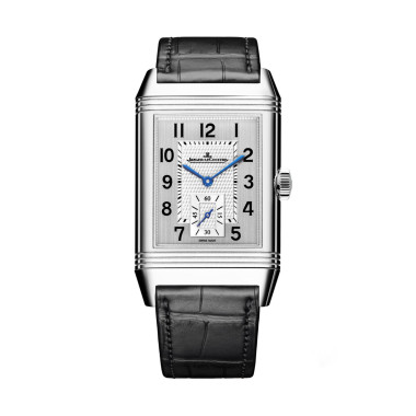 Herrenuhr, Handaufzug, Jaeger-LeCoultre Reverso Classic Large Duoface Small Second Edelstahl