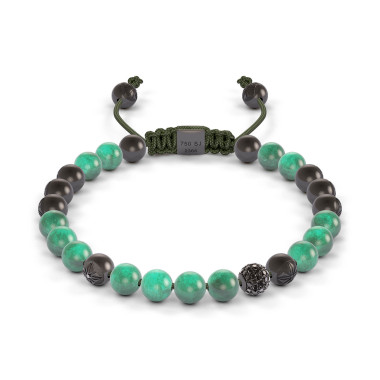         Weißgold, Armschmuck, Shamballa Jewels Non-Braided Armband