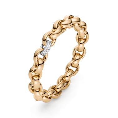 Armschmuck, Weißgold, IsabelleFa Armband "ChaCha 11" Pavé