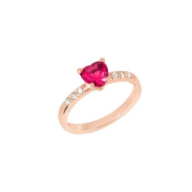 Ringe, Roségold, DoDo Ring Herz
