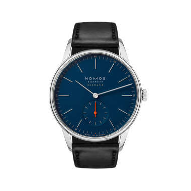         Damen- und Herrenuhr, Automatik, NOMOS Glashütte Orion neomatik 39 nachtblau