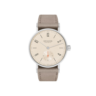         Damenuhr, Handaufzug, NOMOS Glashütte Tangente 33 champagner