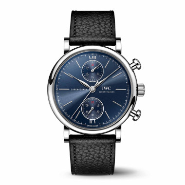         Damen- und Herrenuhr, Automatik, IWC Schaffhausen PORTOFINO CHRONOGRAPH 39 EDITION «LAUREUS SPORT FOR GOOD»