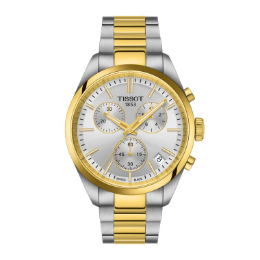         Herrenuhr, Quarzwerk, Tissot PR 100 Chronograph