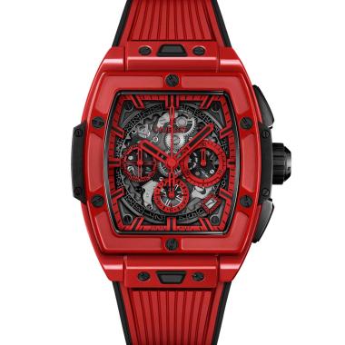 Herrenuhr, Automatik, Hublot Spirit of Big Bang Red Magic 