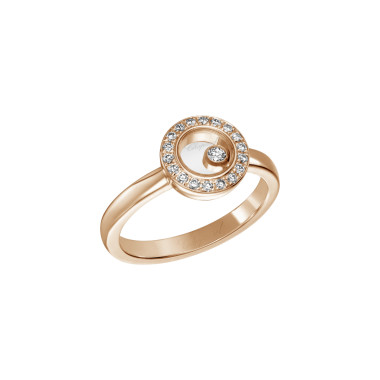 Roségold, Ringe, Chopard Happy Diamonds Icons Ring