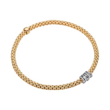 Armschmuck, Weißgold, FOPE Prima Flex'it Armband