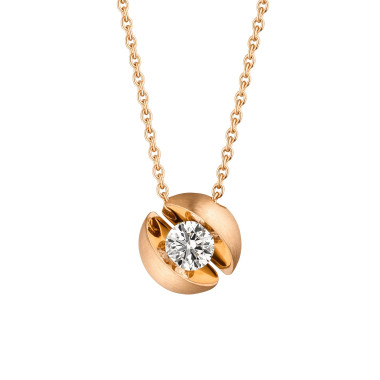        Roségold, Halsschmuck, Schaffrath CALLA Collier