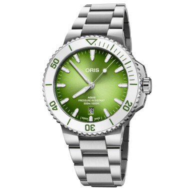 Automatik, Damen- und Herrenuhr, ORIS Aquis Date Taste of Summer