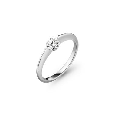 Ringe, Weißgold, Schaffrath LIBERTÉ Diamantring