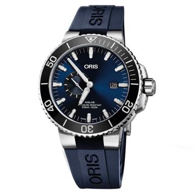 Herrenuhr, Automatik, ORIS Aquis Small Second, Date