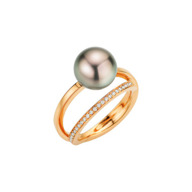         Roségold, Ringe, Gellner Wave Ring