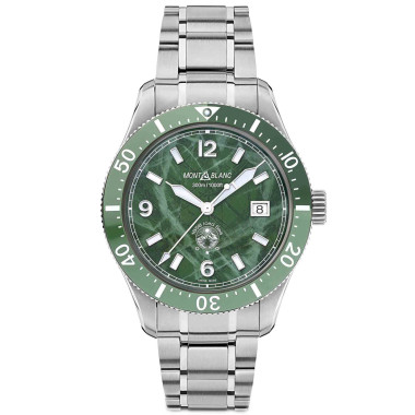 Herrenuhr, Automatik, Montblanc 1858 Iced Sea Automatic Date