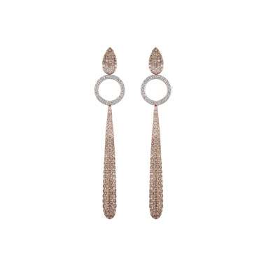 Ohrringe, Weißgold, Al Coro Dolce Vita Ohrringe