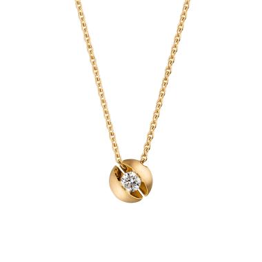 Halsschmuck, Gelbgold, Schaffrath CALLA Collier
