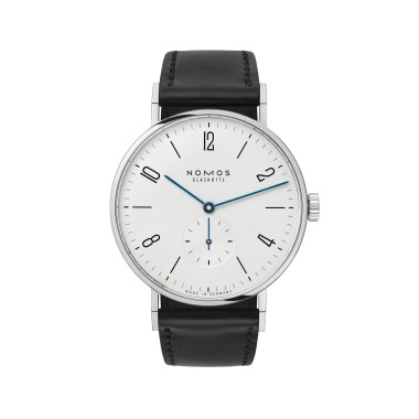 Damen- und Herrenuhr, Handaufzug, NOMOS Glashütte Tangente 38