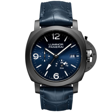 Automatik, Herrenuhr, Panerai Luminor GMT Power Reserve Ceramica