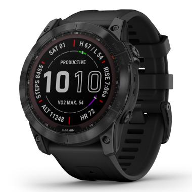 Herrenuhr, Quarzwerk, Garmin fēnix® 7X Sapphire Solar