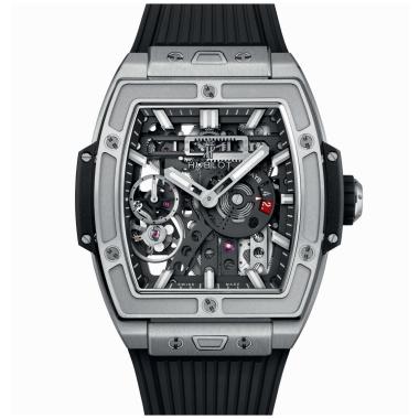 Herrenuhr, Handaufzug, Hublot Big Bang Meca-10 Titanium 