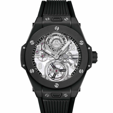         Herrenuhr, Automatik, Hublot Big Bang Tourbillon Automatic Black Magic