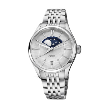         Damenuhr, Automatik, ORIS Artelier Grande Lune Date