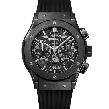 Herrenuhr, Automatik, Hublot Classic Fusion Aerofusion Black Magic 