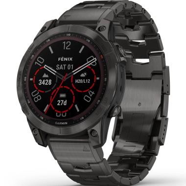 Herrenuhr, Quarzwerk, Garmin fēnix® 7 Sapphire Solar