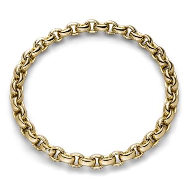 Halsschmuck, Gelbgold, IsabelleFa Collier "ChaCha 14"
