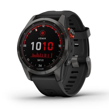 Unisex, Quarzwerk, Garmin fēnix® 7S Solar