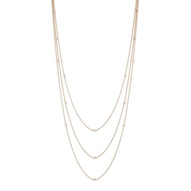 Halsschmuck, Roségold, Noor Creative Collier